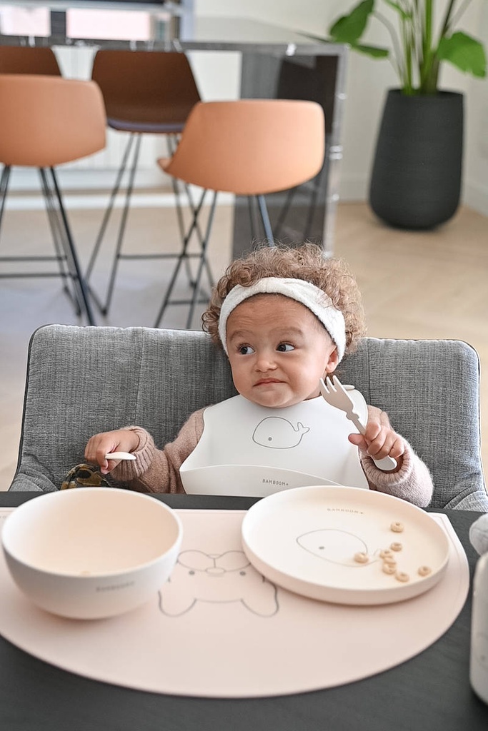 Set de table en silicone Rose tendre - Bamboom ★