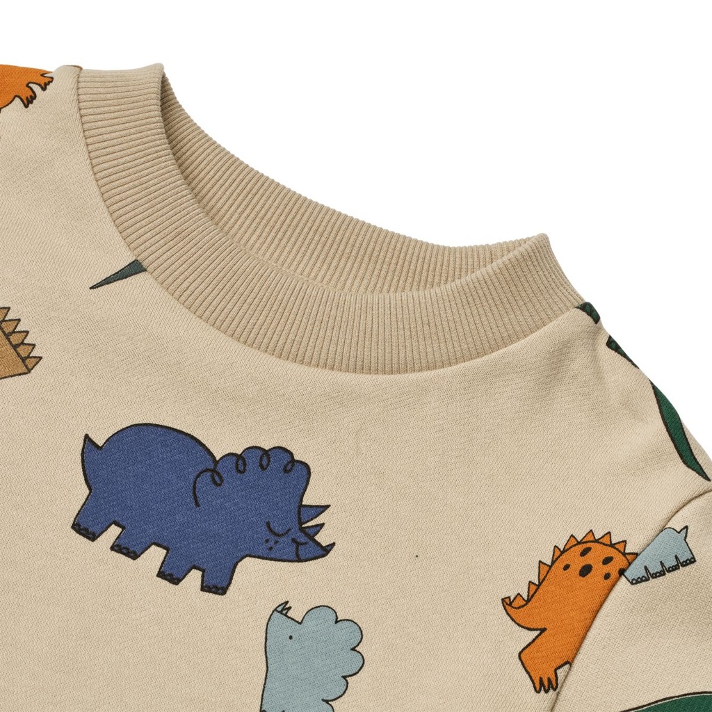 Sweat Thora Dinosaurs/Mist - LIEWOOD ★