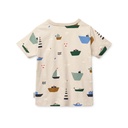 T-shirt Apia Printed Shortsleeve Sailing Sandy - Liewood ★