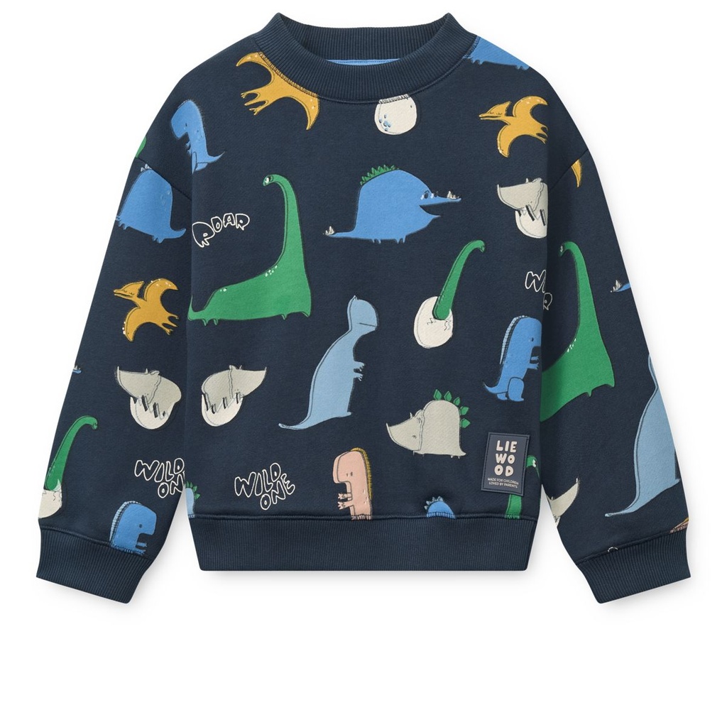 Sweat Ridley Dino Roar Classic Navy - Liewood ★