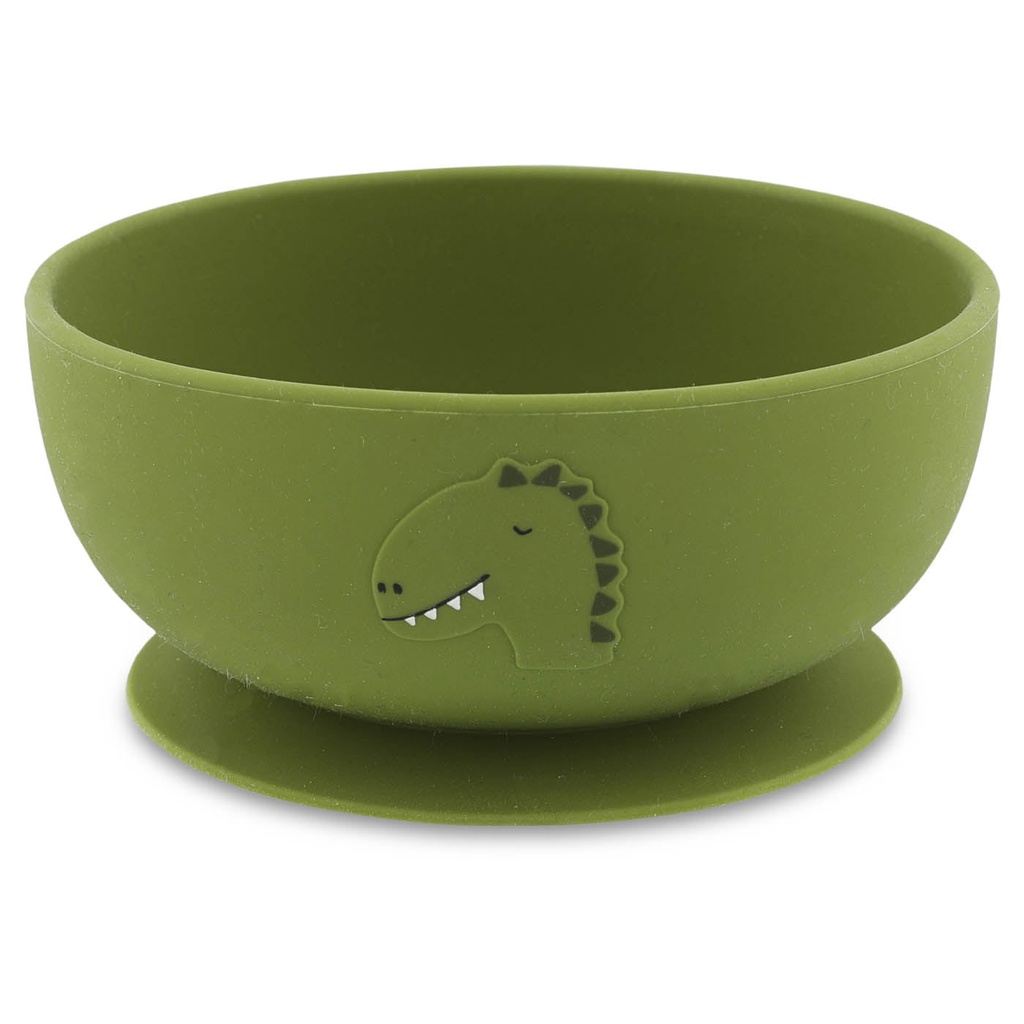 Bol en silicone avec ventouse Mr Dino - Trixie ★