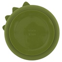 Assiette à compartiments et ventouse en silicone M. Dino - Trixie ★
