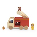Camion de pompiers en bois - TRIXIE ★