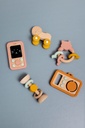 Téléphone bébé en bois et silicone Mrs Cat - Trixie ★