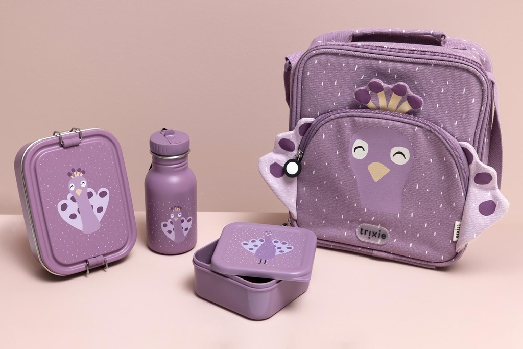 Gourde 350 ml Mrs. Peacock - Trixie ★