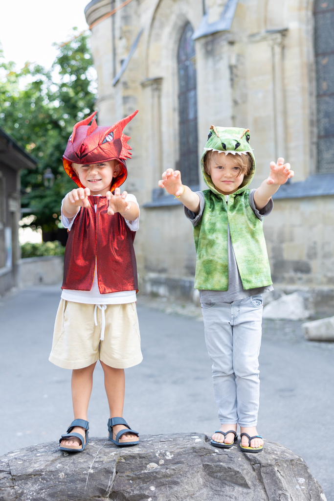 Gilet avec capuche de dragon - Great Pretenders ★