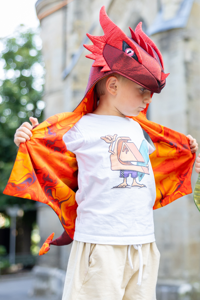 Gilet avec capuche de dragon - Great Pretenders ★
