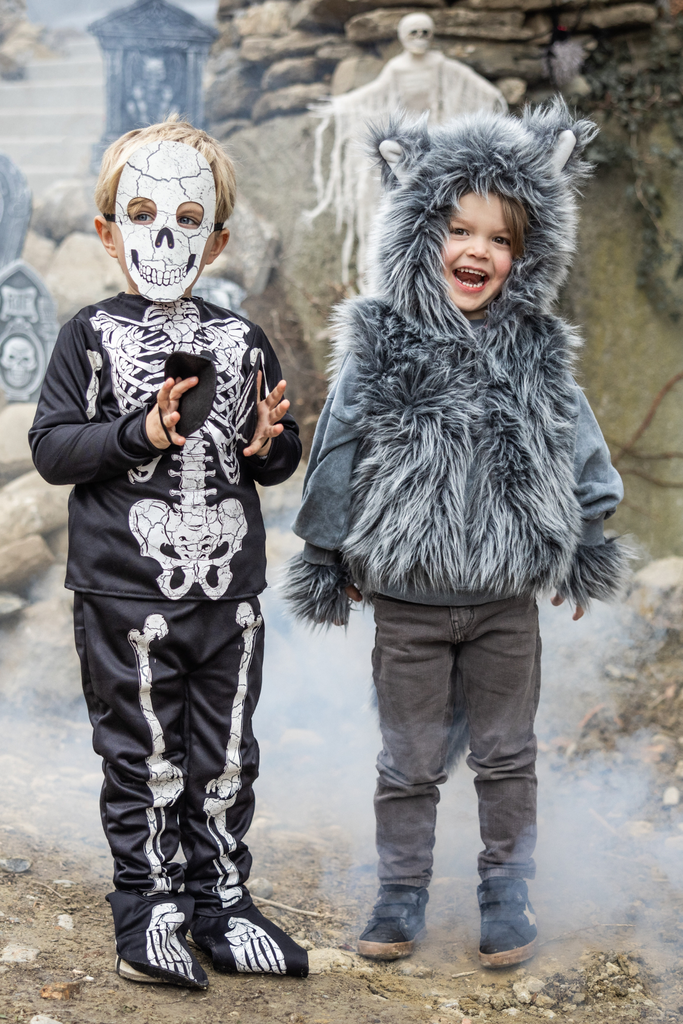 Veste de loup-garou avec gants - Great Pretenders ★