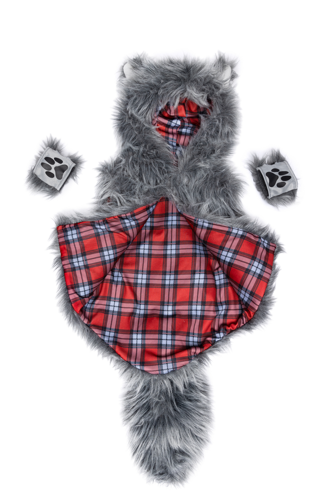 Veste de loup-garou avec gants - Great Pretenders ★
