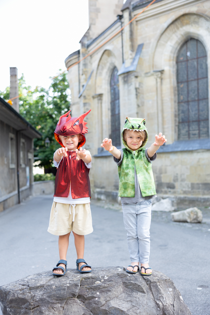 Gilet avec capuche de dinosaure - Great Pretenders ★