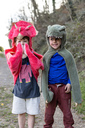 Cape rouge Triceratops - Great Pretenders ★