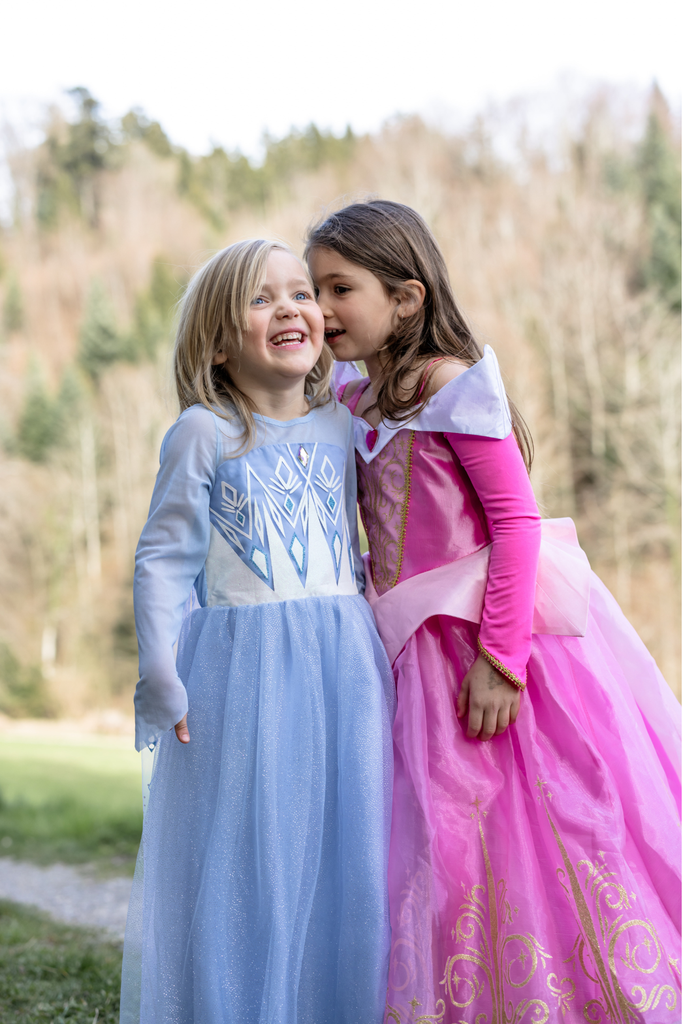 Robe Elsa Winter Princess Dress - Great Pretenders ★