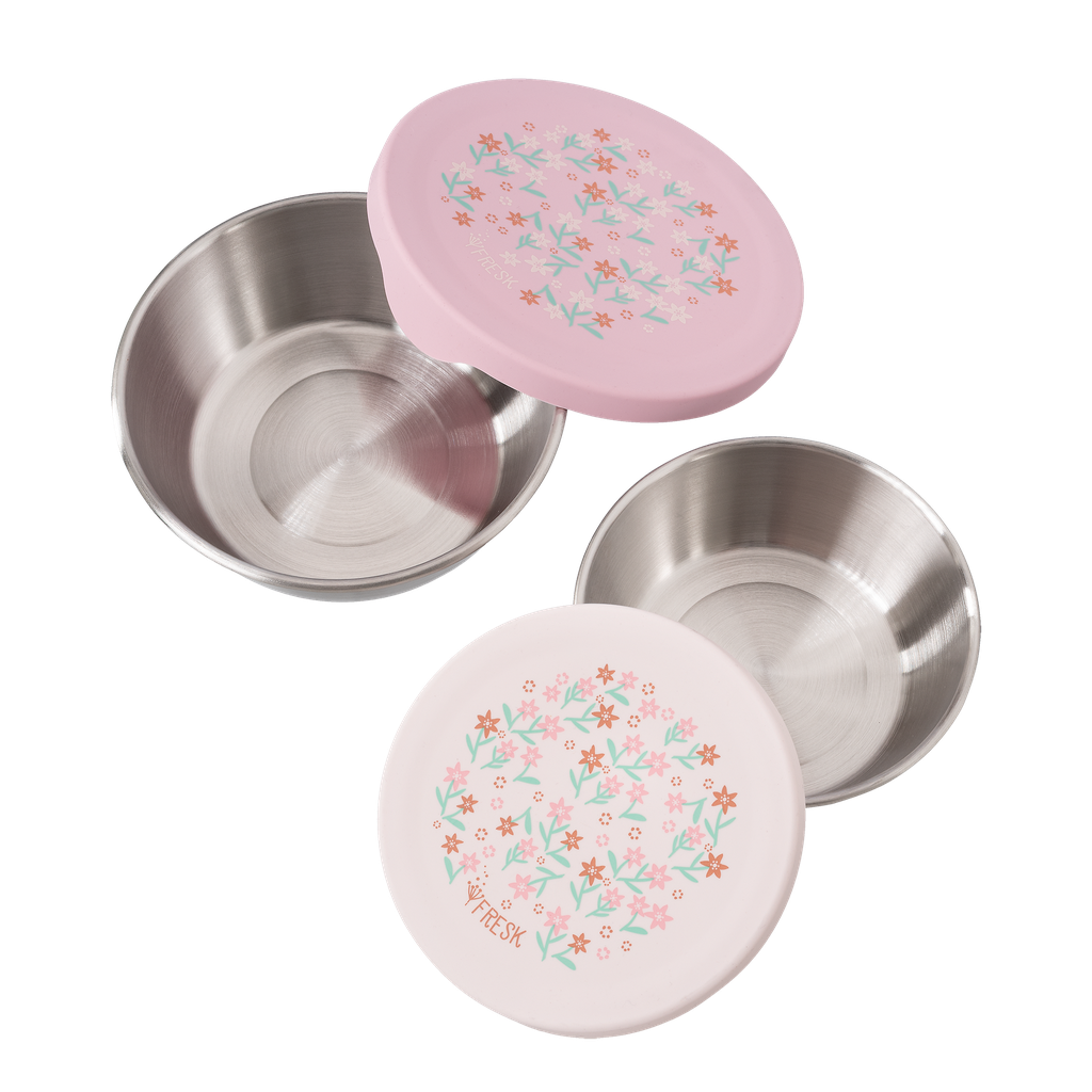 Duo de boîtes à snack Nordic Garden Flowers - Fresk ★
