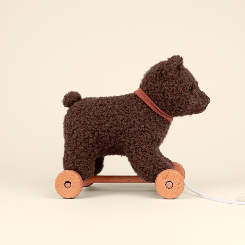 Jouet à tirer Raoul l'Ours brun - Egmont Toys ★