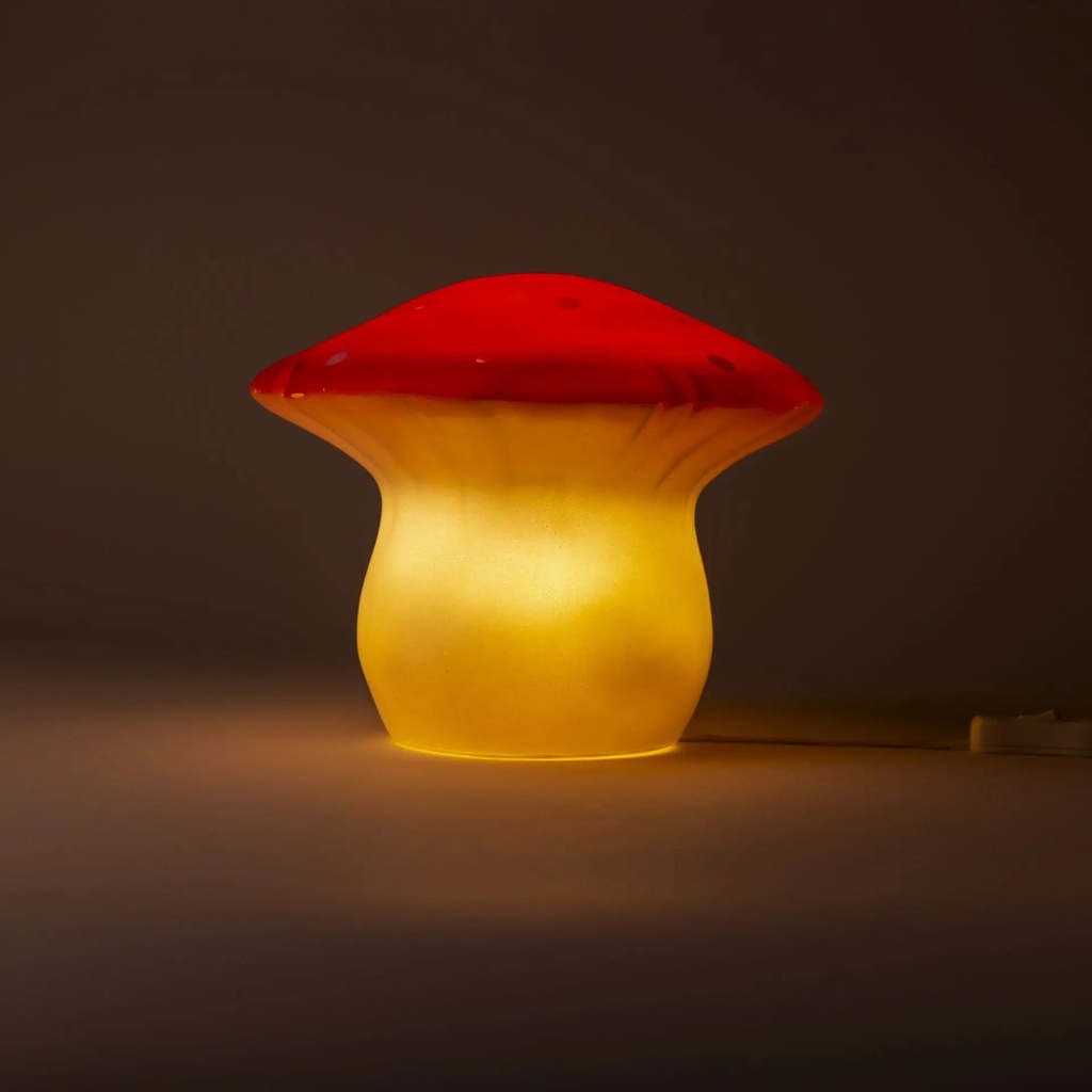 Lampe LED Champignon Medium Rouge - EGMONT TOYS ★