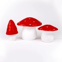 Lampe LED Champignon Medium Rouge - EGMONT TOYS ★