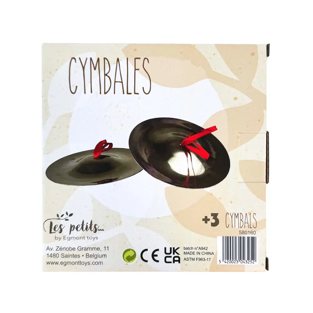 Cymbales - Egmont Toys ★