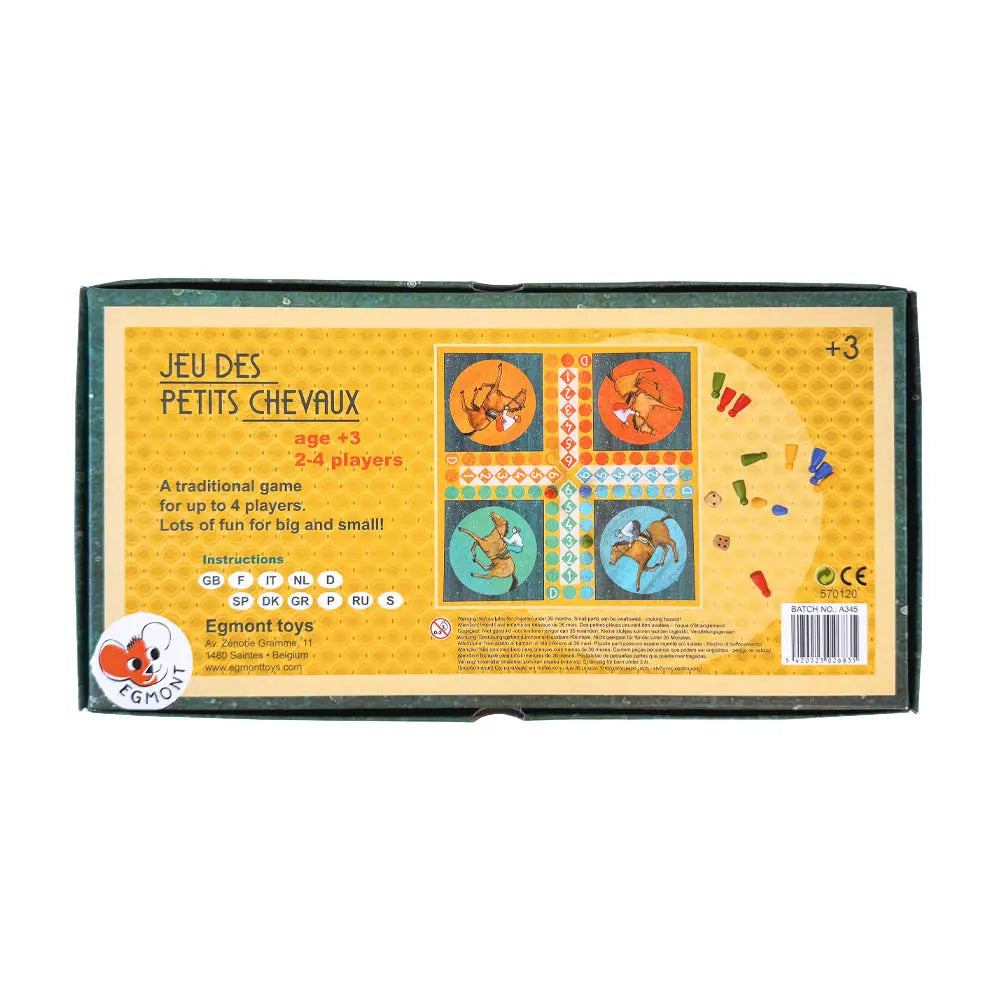 Jeu des Petits Chevaux - Egmont Toys ★