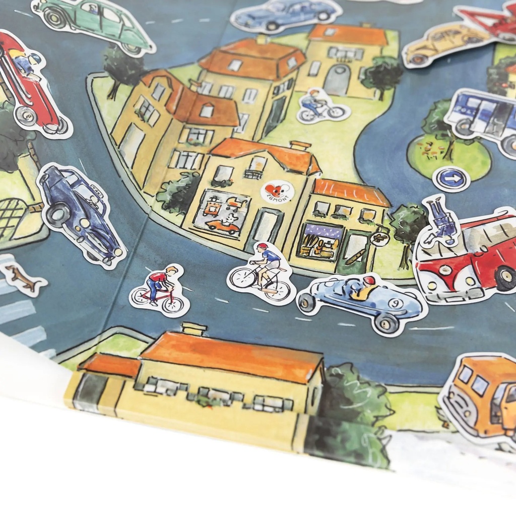 Jeu magnétique Voitures - Egmont Toys ★