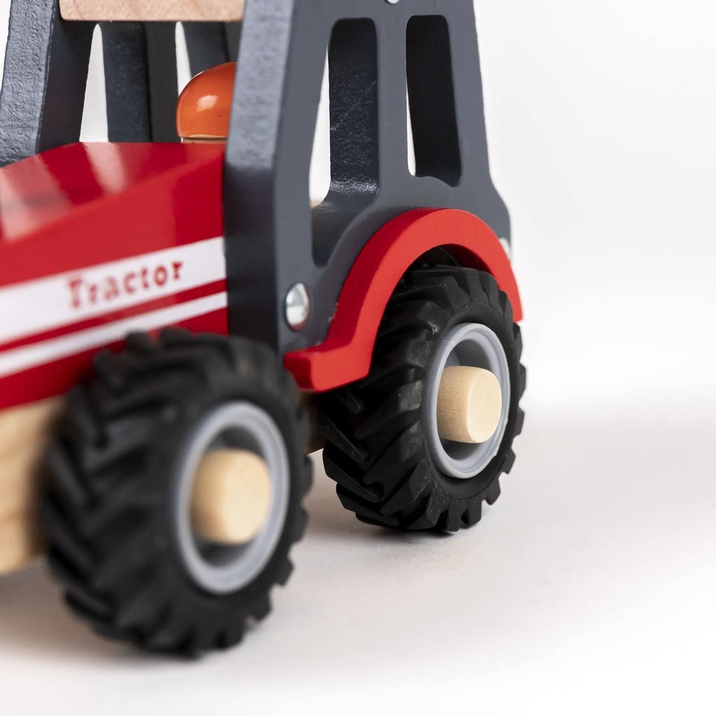 Tracteur en bois - Egmont Toys ★