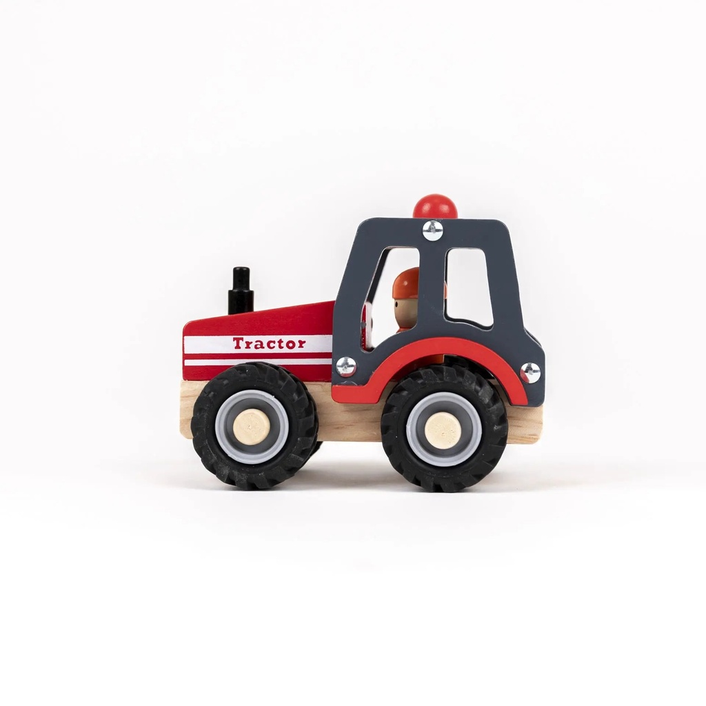 Tracteur en bois - Egmont Toys ★