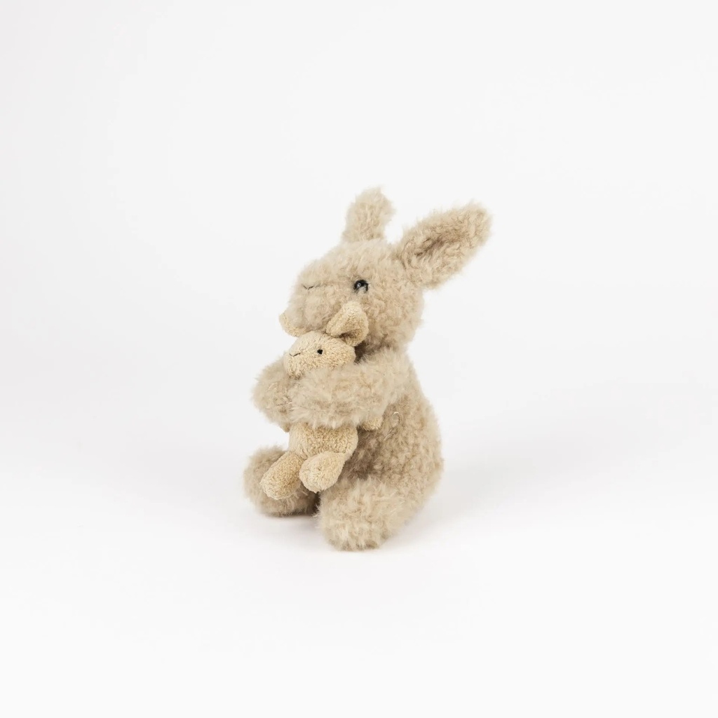 Peluche Emile le Lapin avec son bébé - Egmont Toys ★