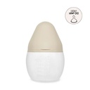 Biberon Anti-colique En Silicone BibRond 150ml Sand - Elhée ★