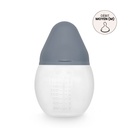 Biberon Anti-colique En Silicone BibRond 240ml Blue Grey - Elhée ★