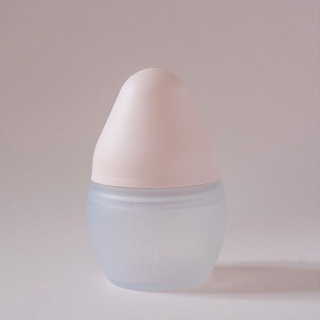 Biberon Anti-colique En Silicone BibRond 240ml Nude - Elhée ★