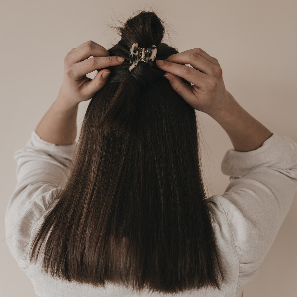 Petite pince cheveux cœur léopard - Eulenschnitt ★