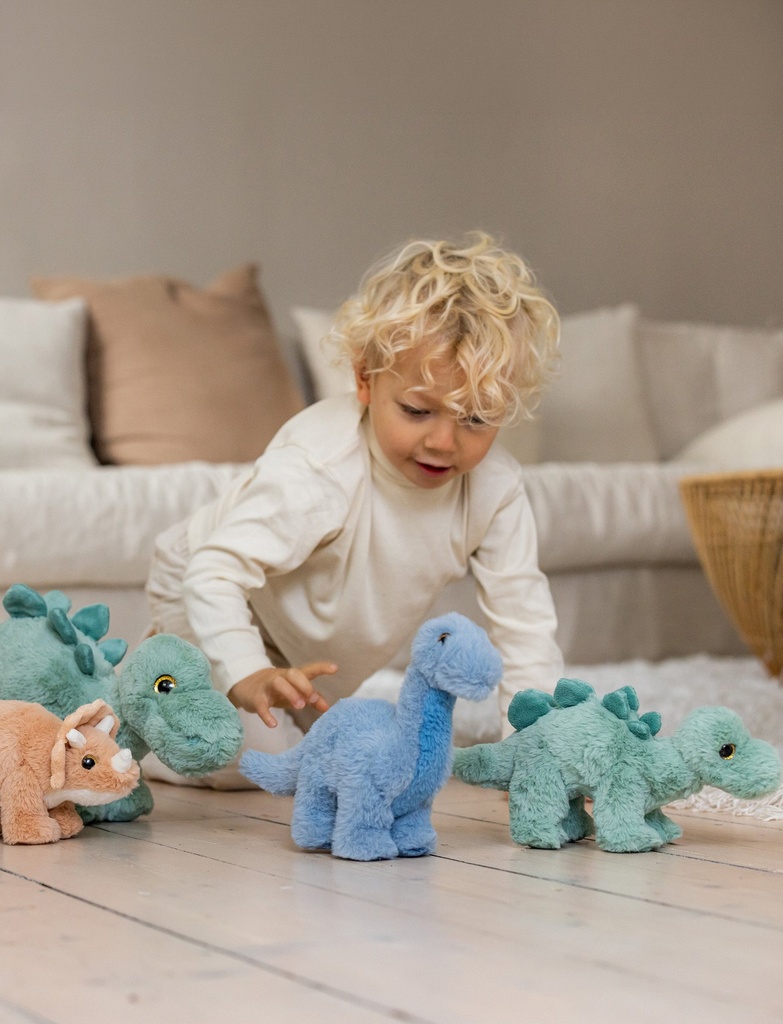 Peluche Dino Stégosaure petit - Teddy Kompaniet ★
