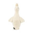 Liva Peluche réconfortante rechargeable avec battements de cœur Oie Beige - Flow Amsterdam ★