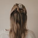 Petite pince cheveux coeur Perle - Eulenschnitt ★