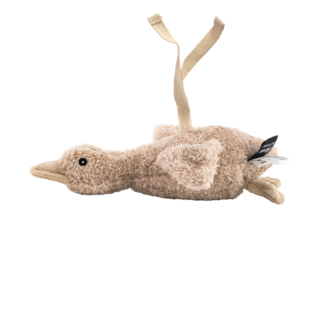 Doudou réconfortant Oie à emporter Liva Beige - Flow Amsterdam ★