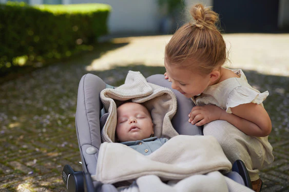 Nid d'Ange groupe 0+ 3/5 points Basic Knit Nougat - Liste de naissance Charlotte Grossmann & Vick Badet