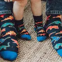 Chaussettes adultes Dino - Faves