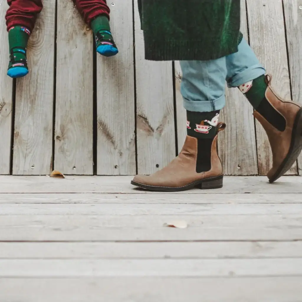 Chaussettes adultes British Tea - Faves