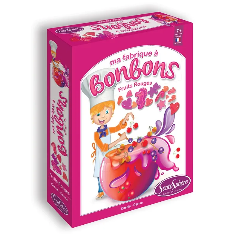 Ma Mini Fabrique à Bonbons Saveurs Fruits rouges - Sentosphère