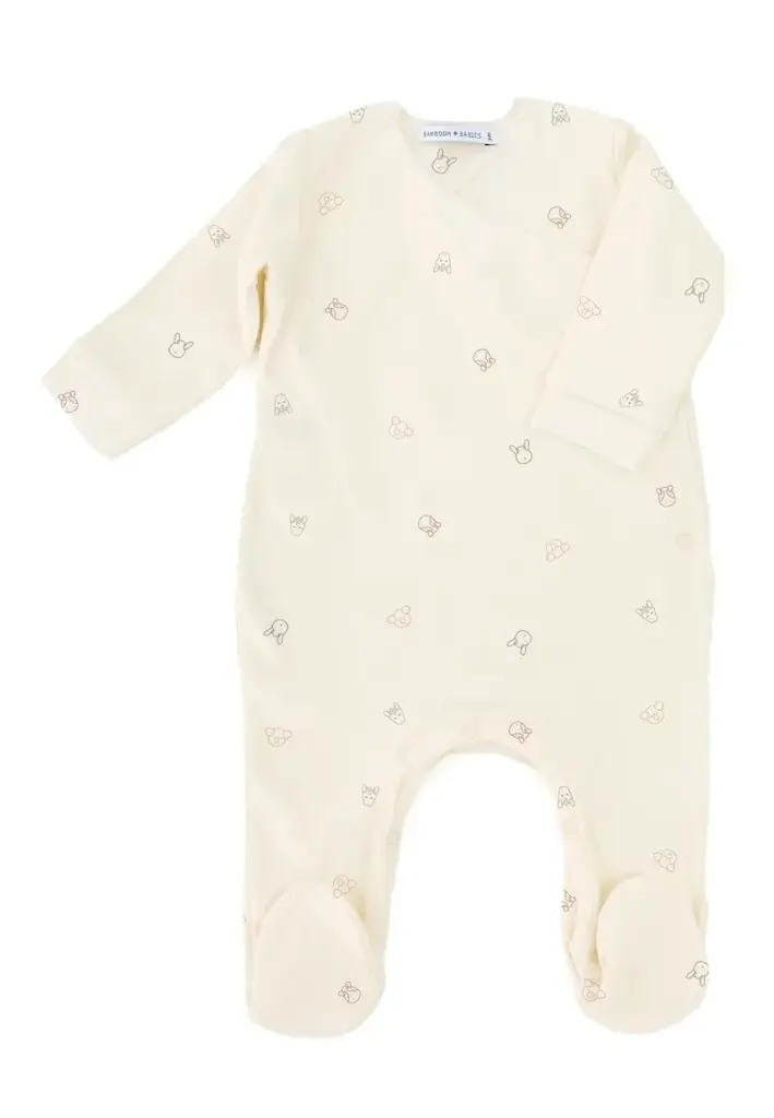 Gigoteuse avec manches amovibles Ronde Sea Green 70 cm - Liste de naissance de Marine Falmagne et Gabin Vranckx