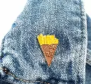 Pin's J'ai la frite - Liste de cadeaux d'anniversaire pour Basile