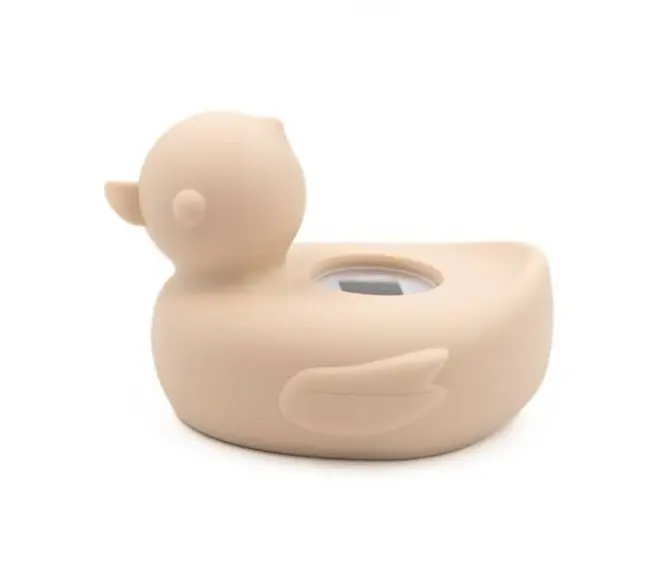 Duckling Bath Thermometer Soft Pink - Bamboom
