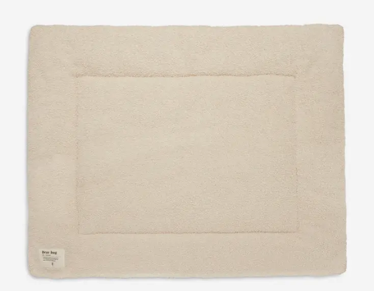 Playpen Mat Bouclé Naturel 75 x 95 cm - Jollein