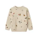 Thora Printed Sweatshirt - Holiday / Sandy