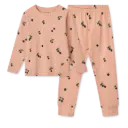 Printed Pajama Set Wilhelm Mini Berry Pale tuscany - Liewood
