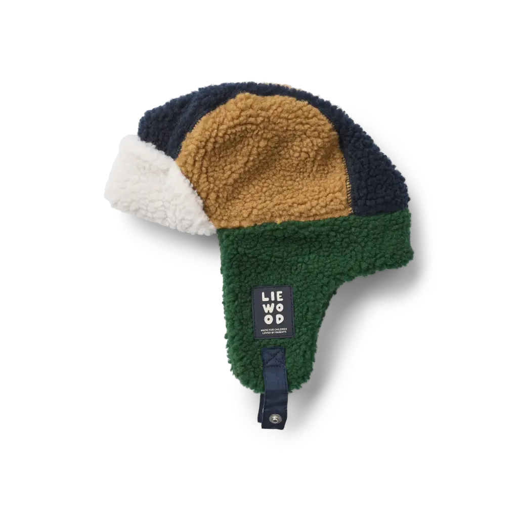 [LW18673-2124-7/8 Y] Bravo Pile Hat - Classic navy multi mix (7-8 ans)