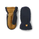 Grethe Pile Gloves - Classic navy multi mix