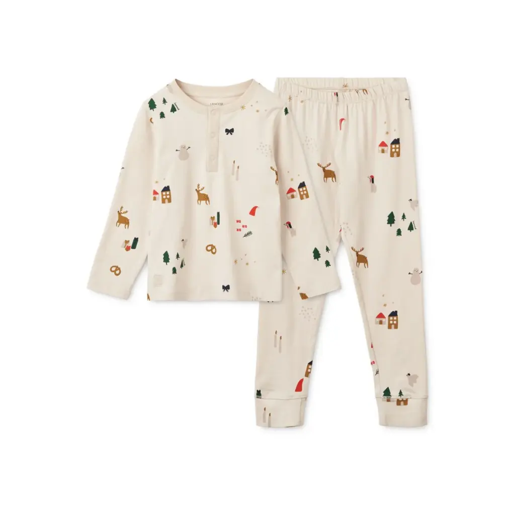 [LW20361-2185-134/140] Pyjama Wilhelm Holiday Sandy - Liewood (134/140)