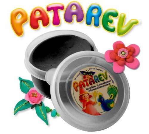 Pâte à modeler Patarêv pot par couleur - Sentosphère (rouge)