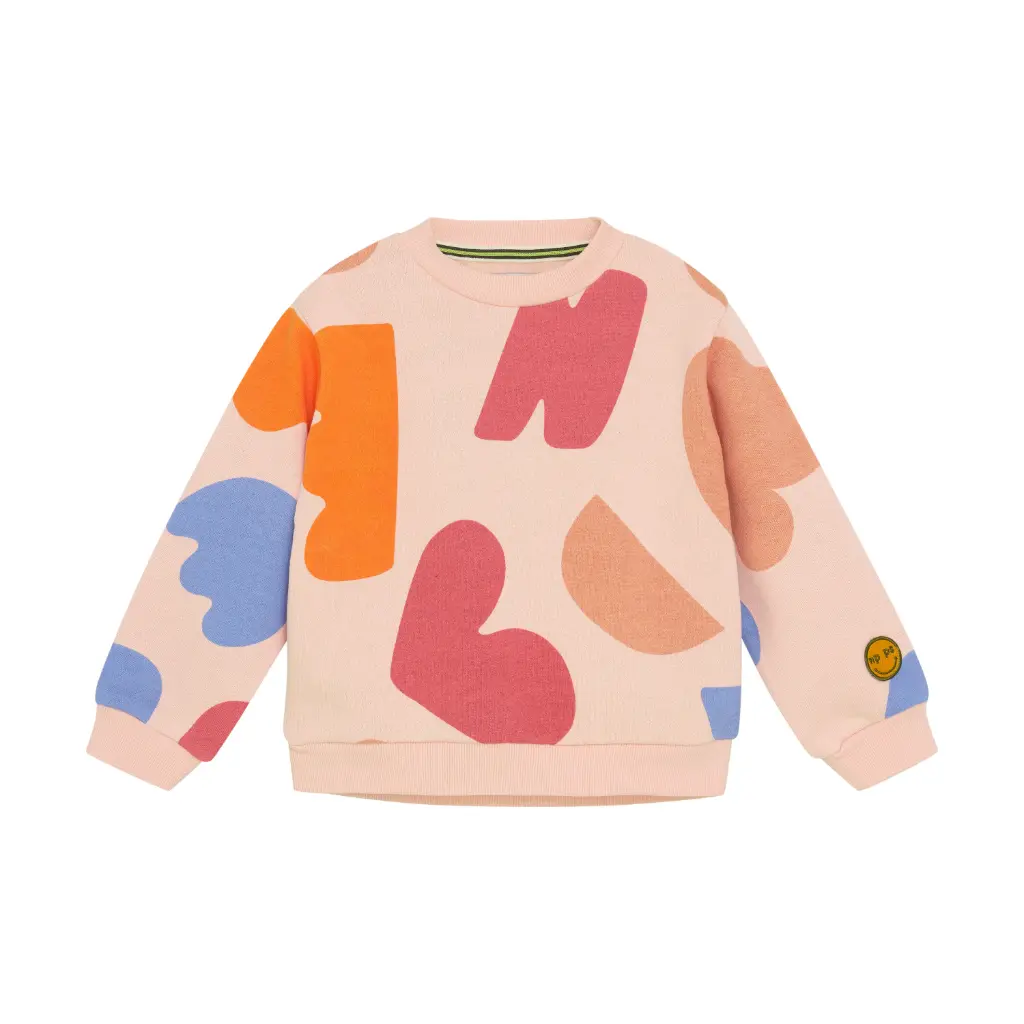 Long Sleeve Sweater Pottsville Abstract Pattern - Noppies
