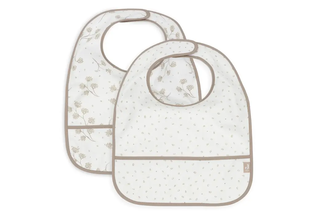 Waterproof Bib Leafy Dreams 2-pack - Jollein
